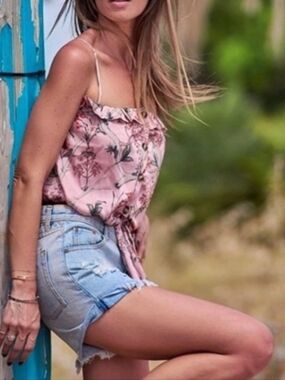 Johanna Ortiz Floral Tie Tank Medium